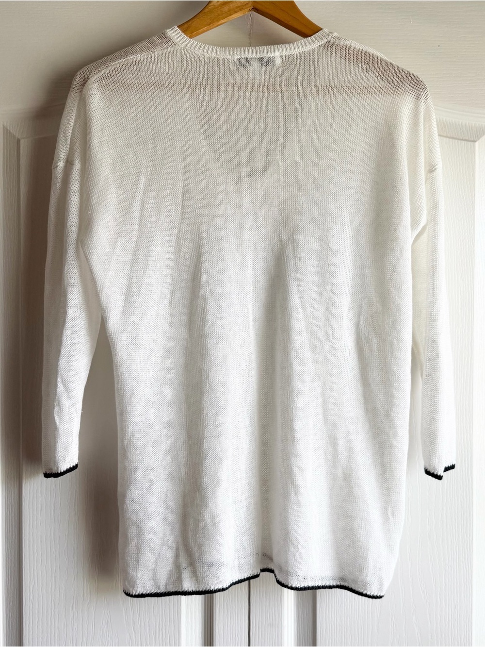 UNIQLO x Ines de la Fressange Linen Knit Sweater - Picture 7 of 8